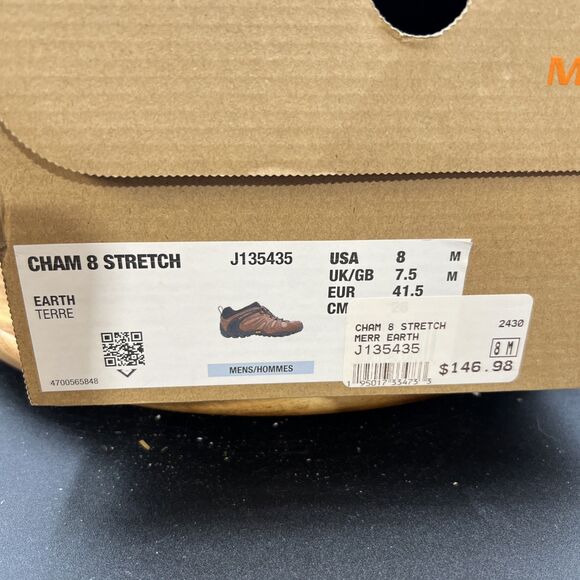 Merrell Chameleon 8 Stretch Mens Size 8 Brown Athletic Hiking Shoes Sneakers main image 8